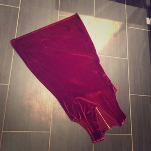 Red Velvet sz 8 WHBM dress